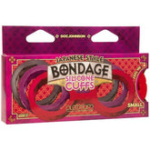 Japanese Bondage Siliconen Handboeien - Rood - PlayForFun